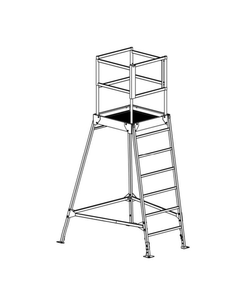 Mirador fixe démontable 1,60 m